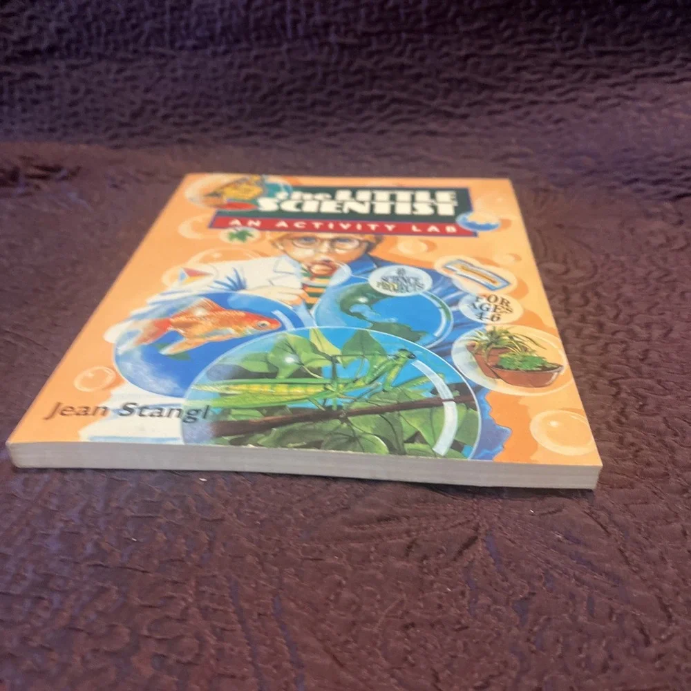 The Little Scientist An Activity Lab Softcover Book Jean Stangl Ages‎ 4-6 New 93